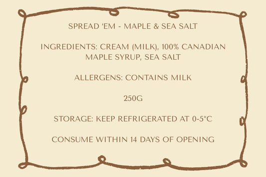 Maple & Sea Salt Butter